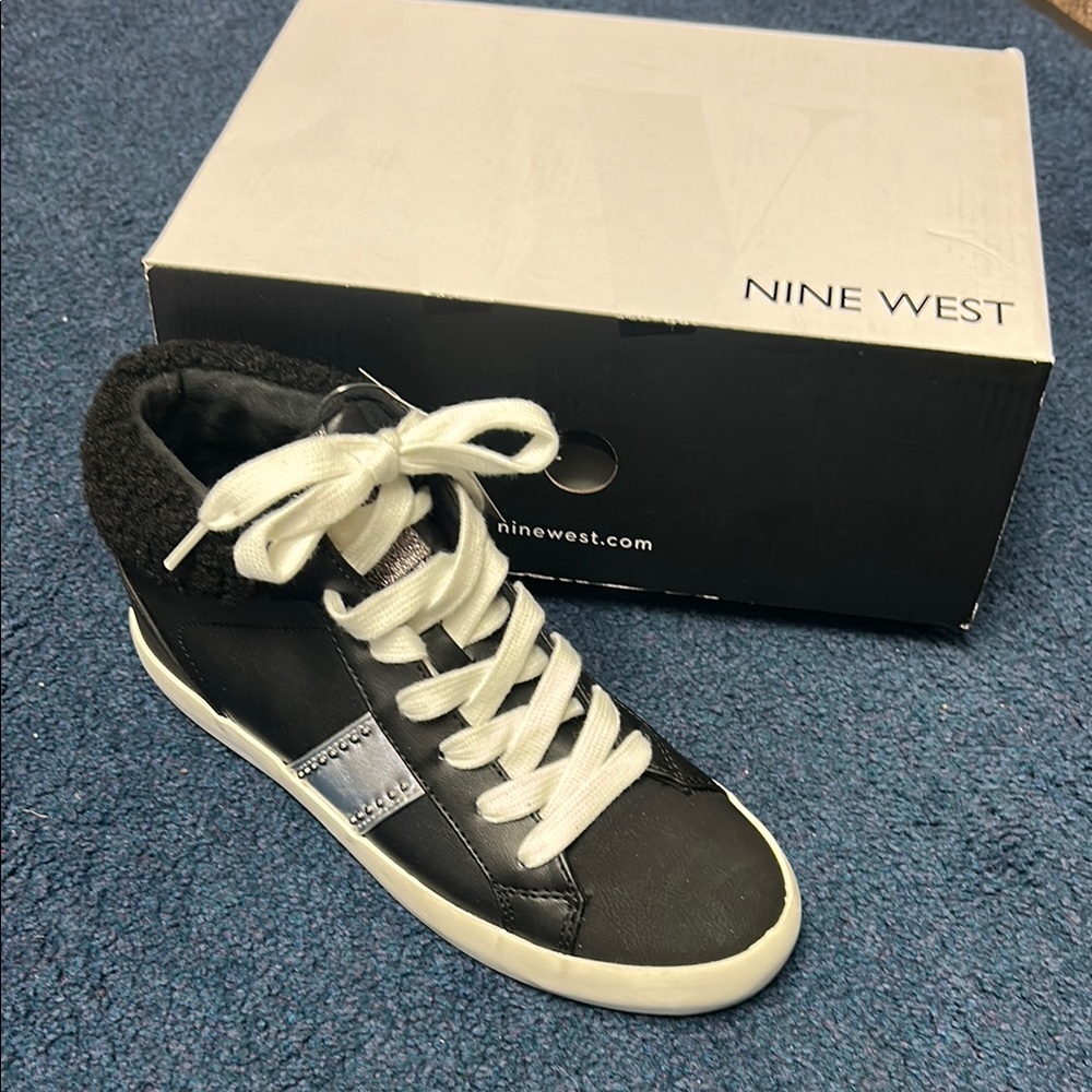 Nine West Black and White Sneakers